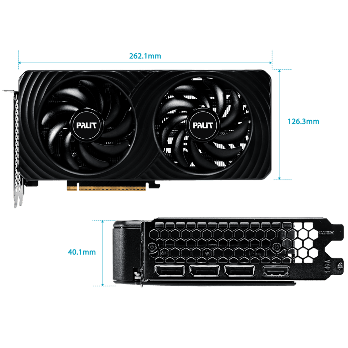 Palit RTX5060 Dual 8Gb GDDR7 128bit