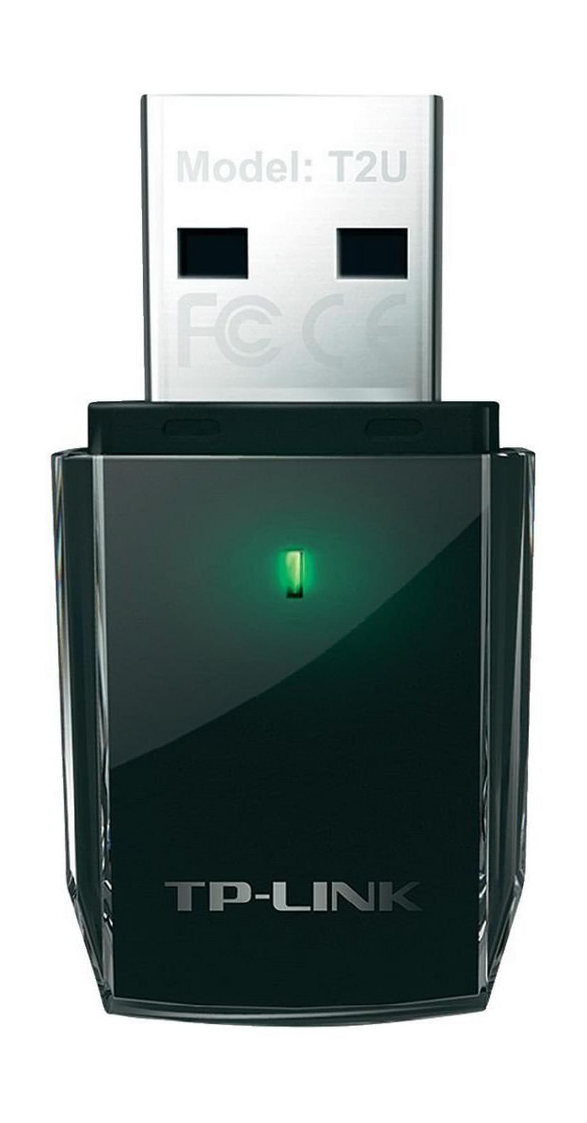 TP-Link Archer T2U Dual Band Wireless USB Adapter AC600 - 433/200Mbps
