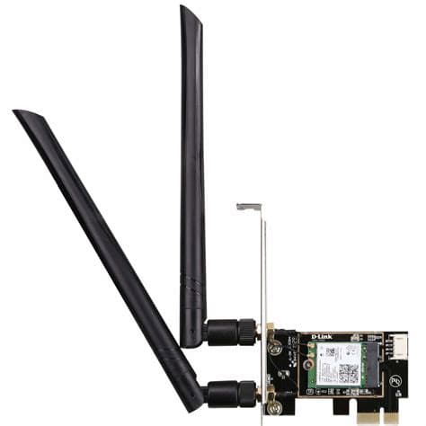 D-Link DWA-X582/RU A2A PCI-e WiFi 6 Adapter WiFi 6 (AX3000) + Bluetooth 5.0