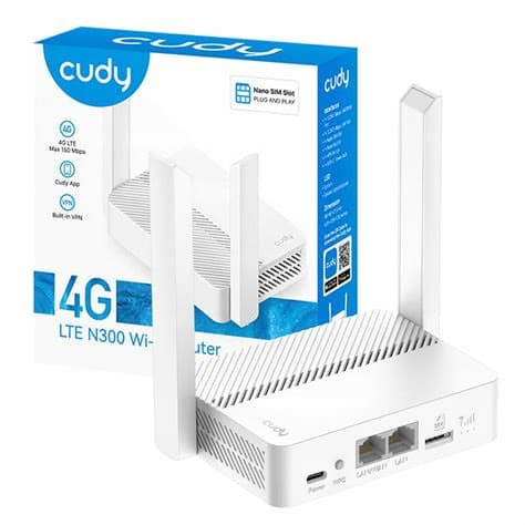 Cudy LT300 4G LTE 300N Wireless Router 4G LTE 300Mbps