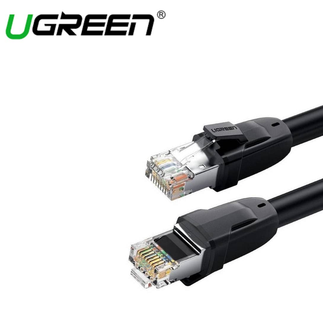 UGREEN Cat 6 U/UTP Pure Copper Ethernet Cable 3m Black (50193) CAT6 patch cord network Cable