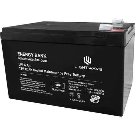 Lightwave 12V 7.5AH UPS Battery