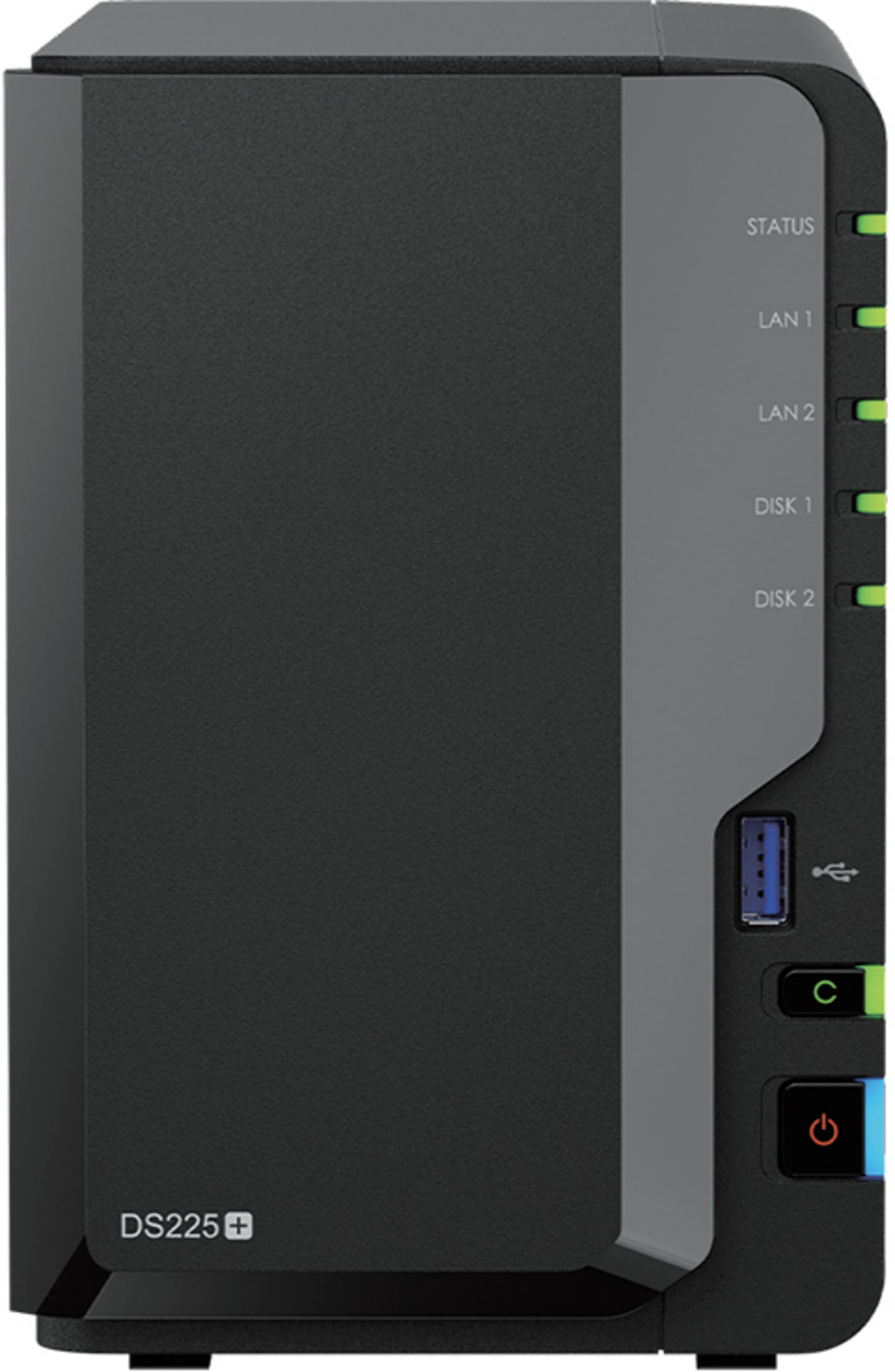 Synology DS225+ 2 Bay Barebone NAS