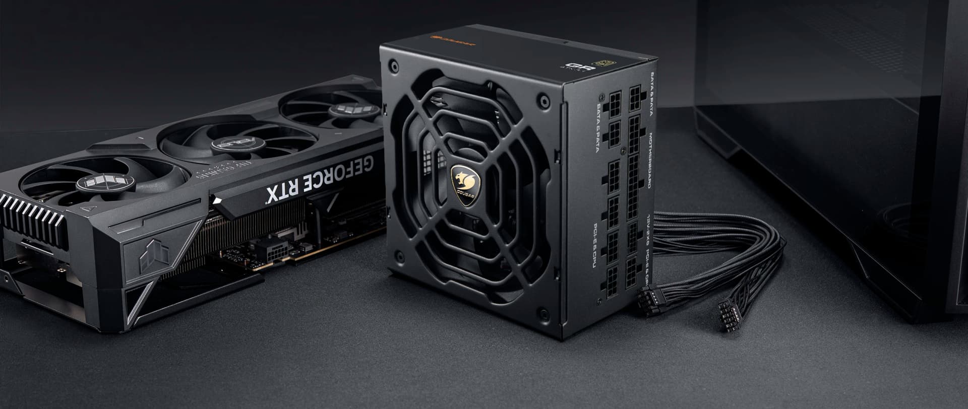 Cougar GR 1000 1000Wt 80 PLUS Gold Fully Modular ATX PSU