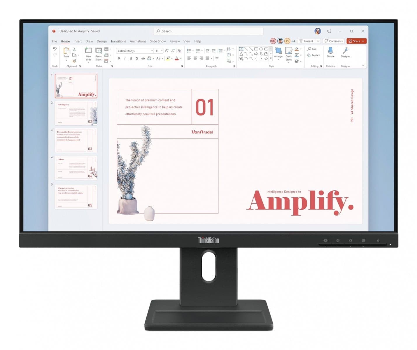 Lenovo ThinkVision E24-40 (64BAMAT1EU) WLED IPS monitor, 23.8" 4mc Full HD, 90° rotate, height adjust stand