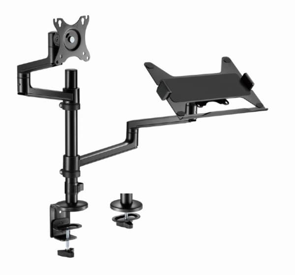 Gembird MA-DA-04 One Monitor+ Laptop VESA Arm stand for 1 monitor + laptop