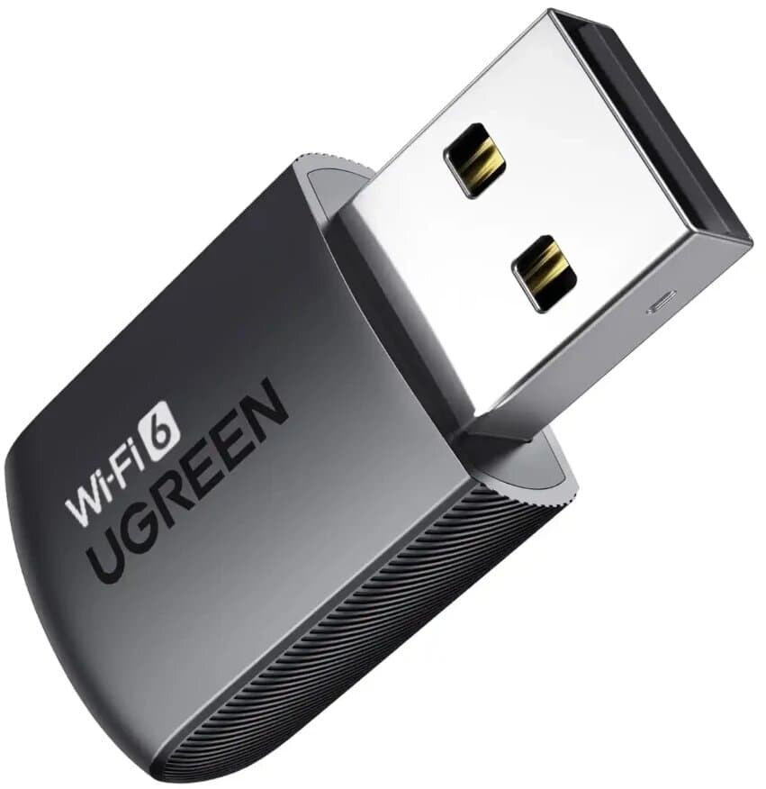 Ugreen WiFi6 AX900 - 600/287 Mbps Dual Band Wireless USB Adapter (35264)