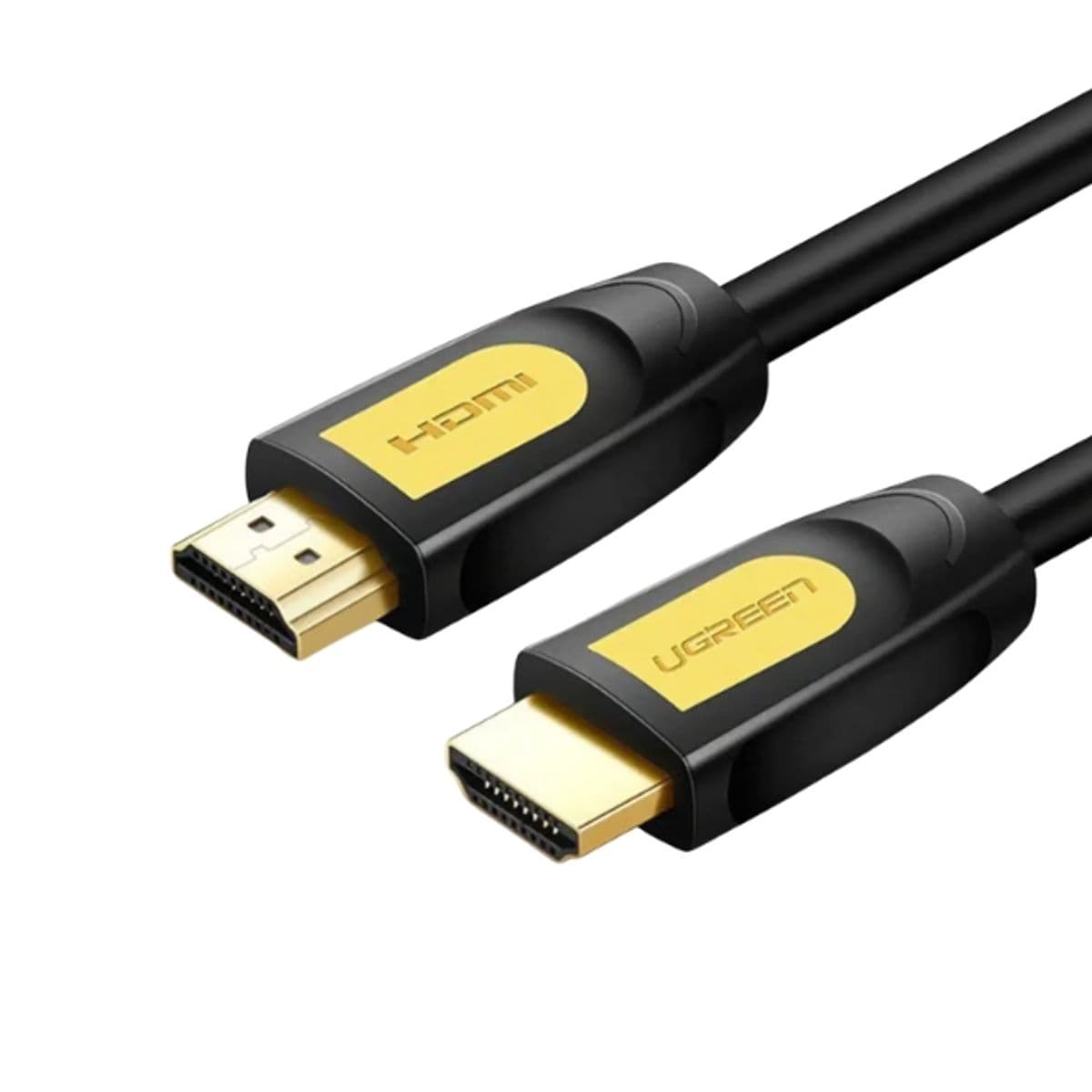 UGreen HDMI 2.0 Round Cable 4K@60Hz 10m (Yellow/Black) Box (10170)