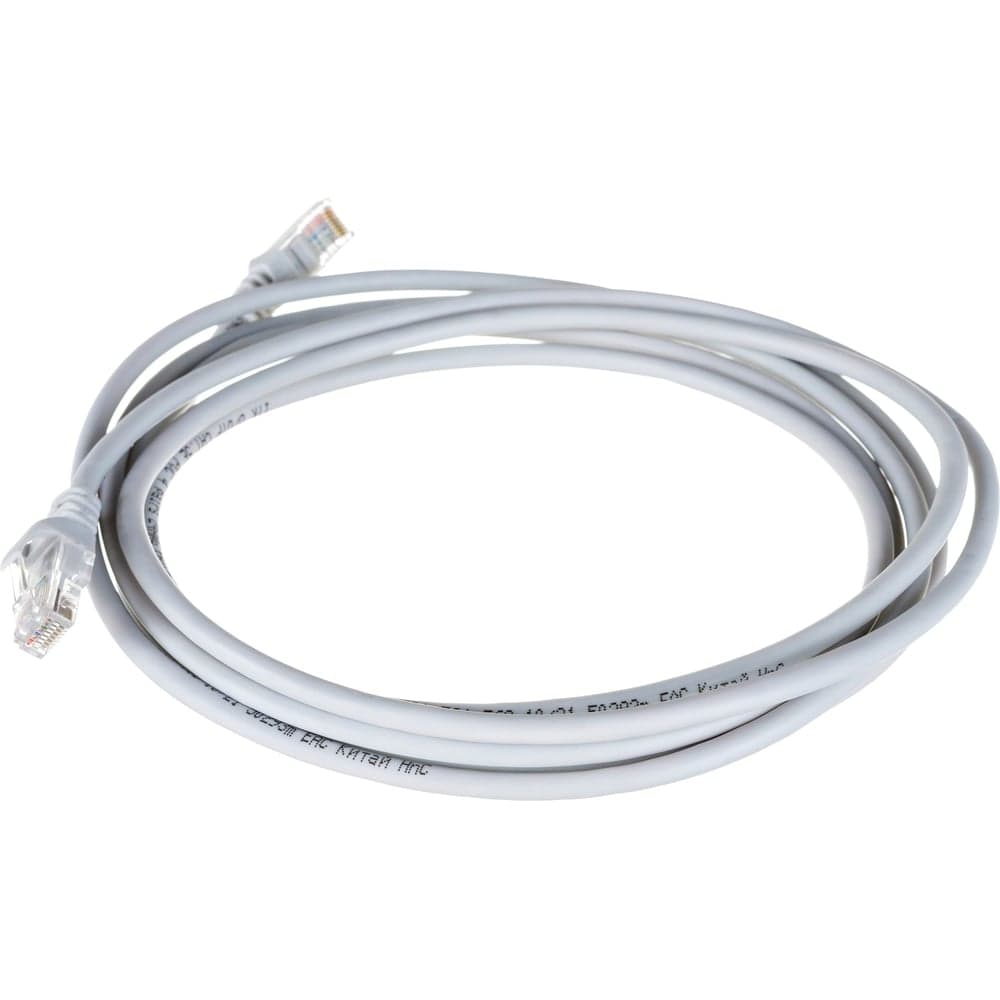 ITK PC01-C6U-3M 3m CAT6 patch cord network cable, gray