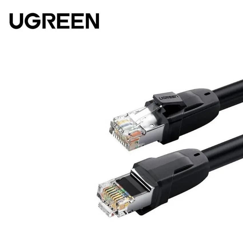UGREEN Cat 6 U/UTP Pure Copper Ethernet Cable 1m (Black) (50191) CAT6 patch cord network cable