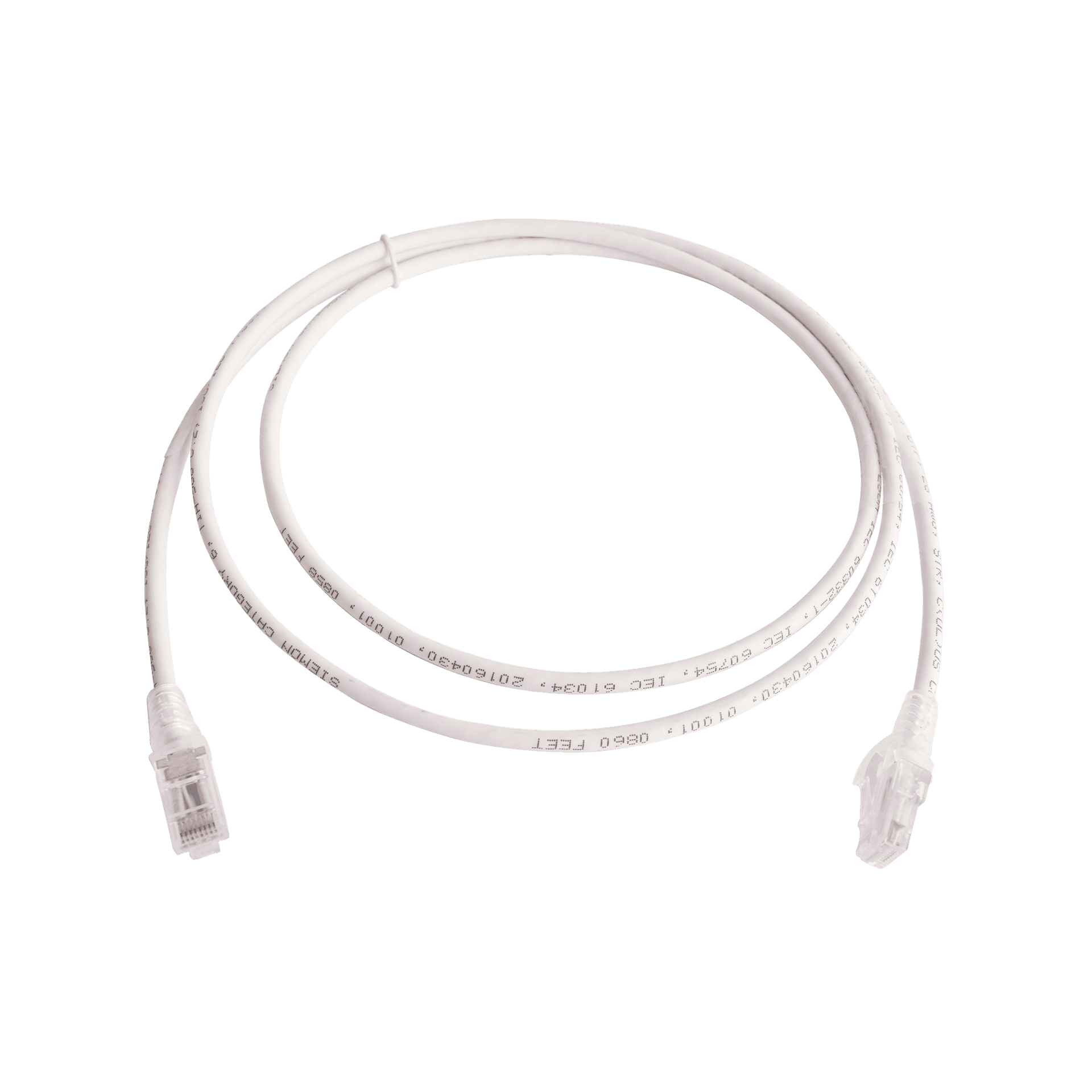 ODEX -50cm UTP Cat6 LSZH 24AWG 50cm White CAT6 Patch cord Network Cable (C6PC24AWG-50CM)