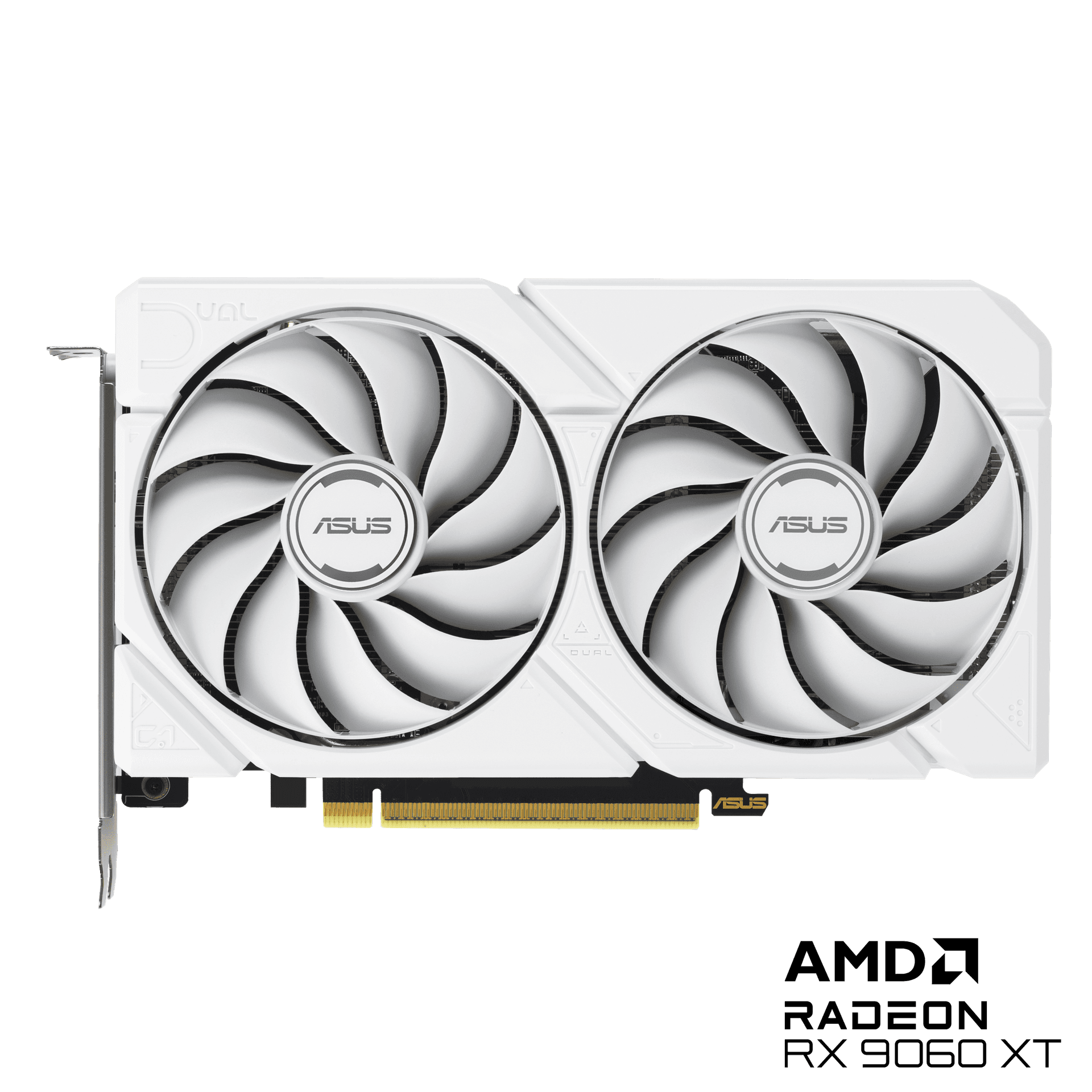 ASUS DUAL-RX9060XT-16G-WHITE Edition 16GB GDDR6