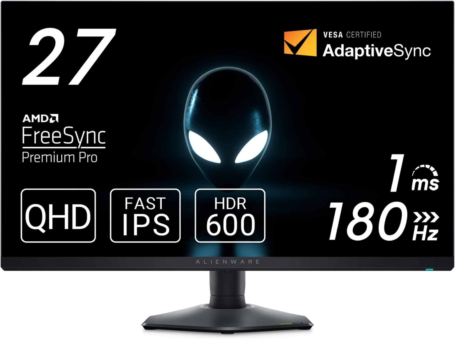 Dell Alienware AW2725QF 4K 180Hz Gaming monitor