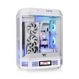 Thermaltake Tower 600 Snow Mid Tower Chassis (CA-1Z1-00M6WN-00) Big Gaming Case