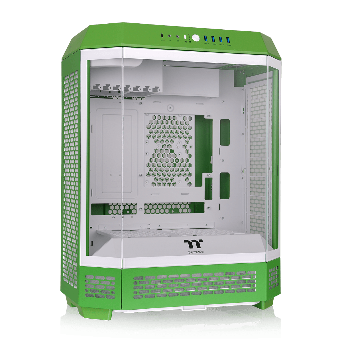 Thermaltake Tower 600 Light-Year Green Mid Tower Chassis (CA-1Z1-00MOWN-00) Big Gaming Case