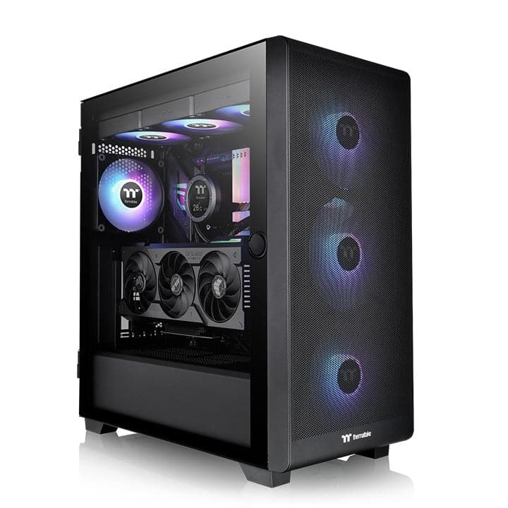 Thermaltake S250 TG ARGB Mid Tower Chassis (CA-1Y6-00M1WN-00)