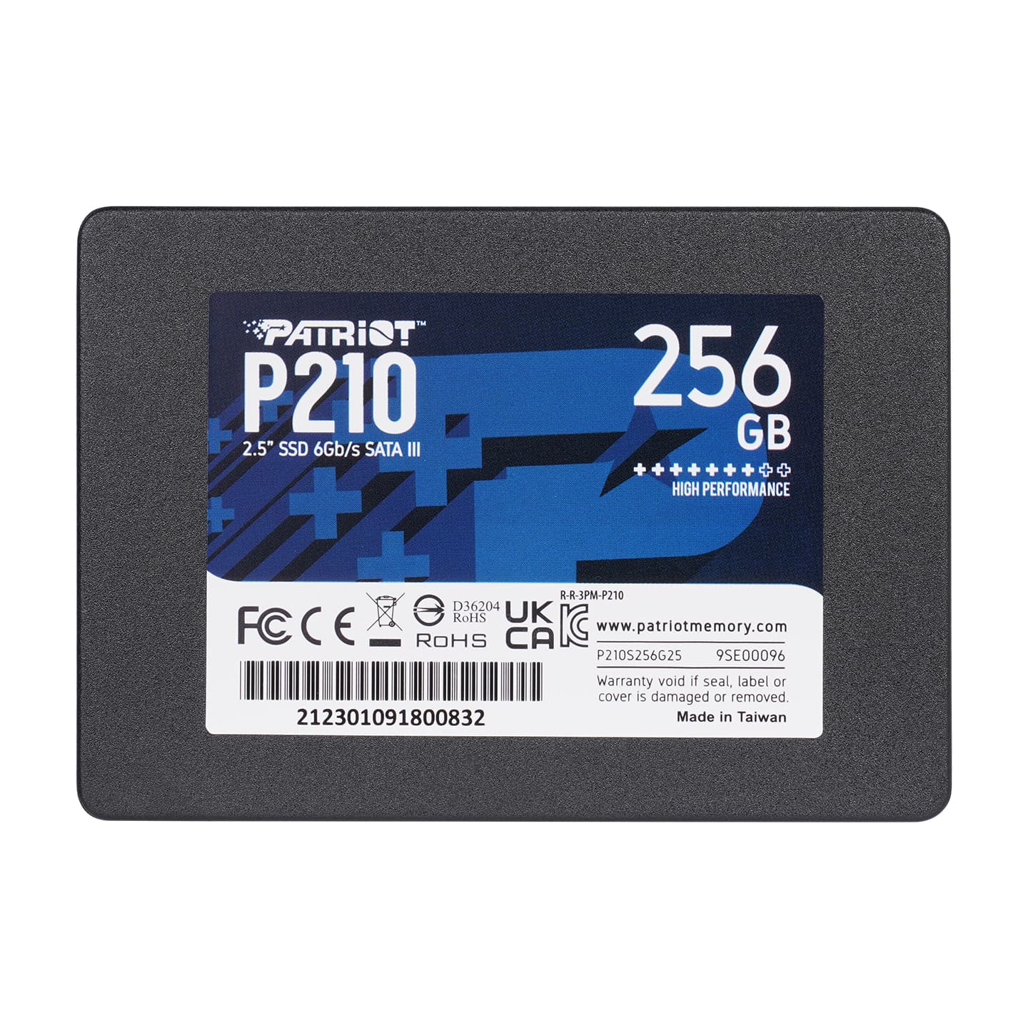 Patriot P210 256Gb SATA2.5" SSD (P210S256G25)