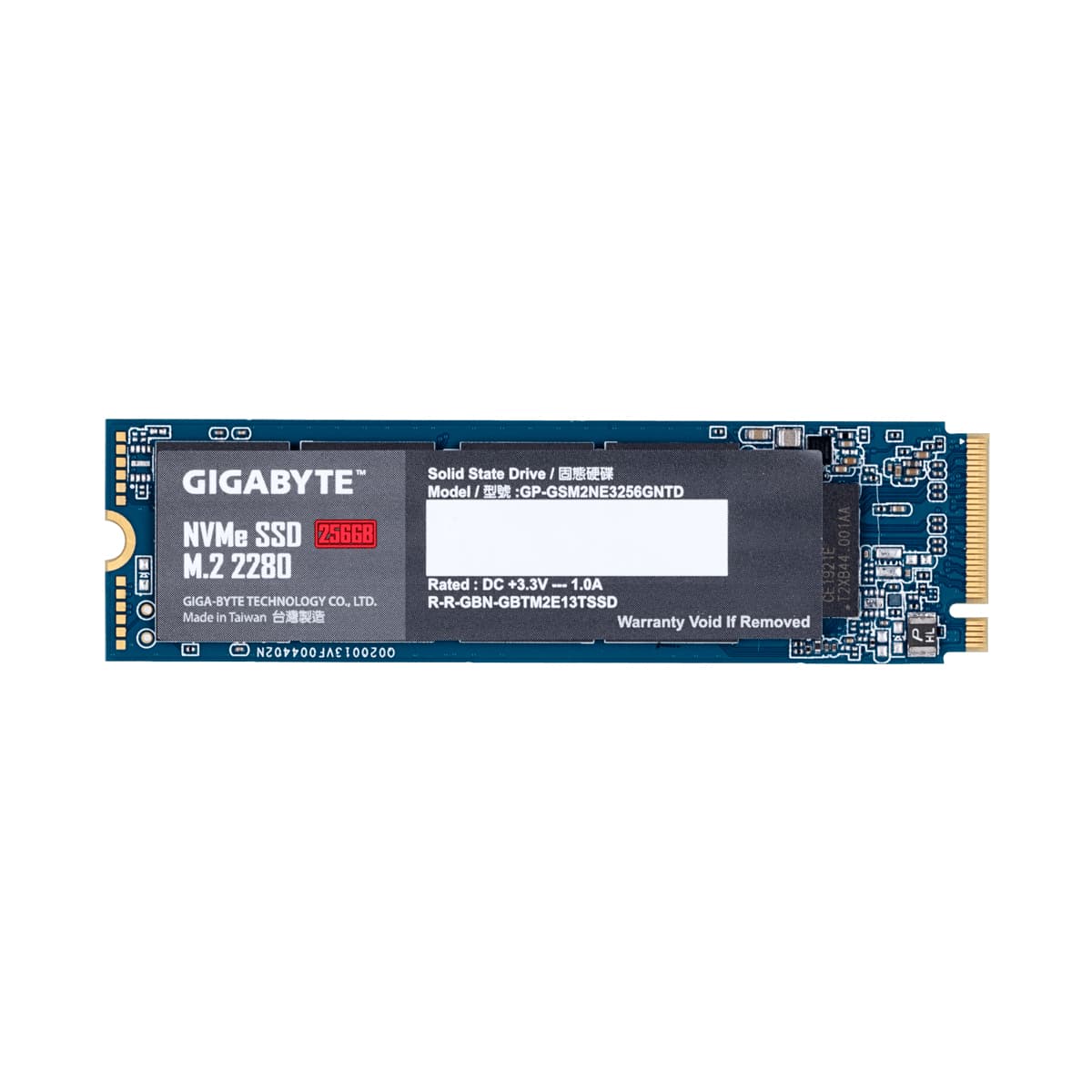 Gigabyte G3NVMEV2256G 256GB NVMe SSD