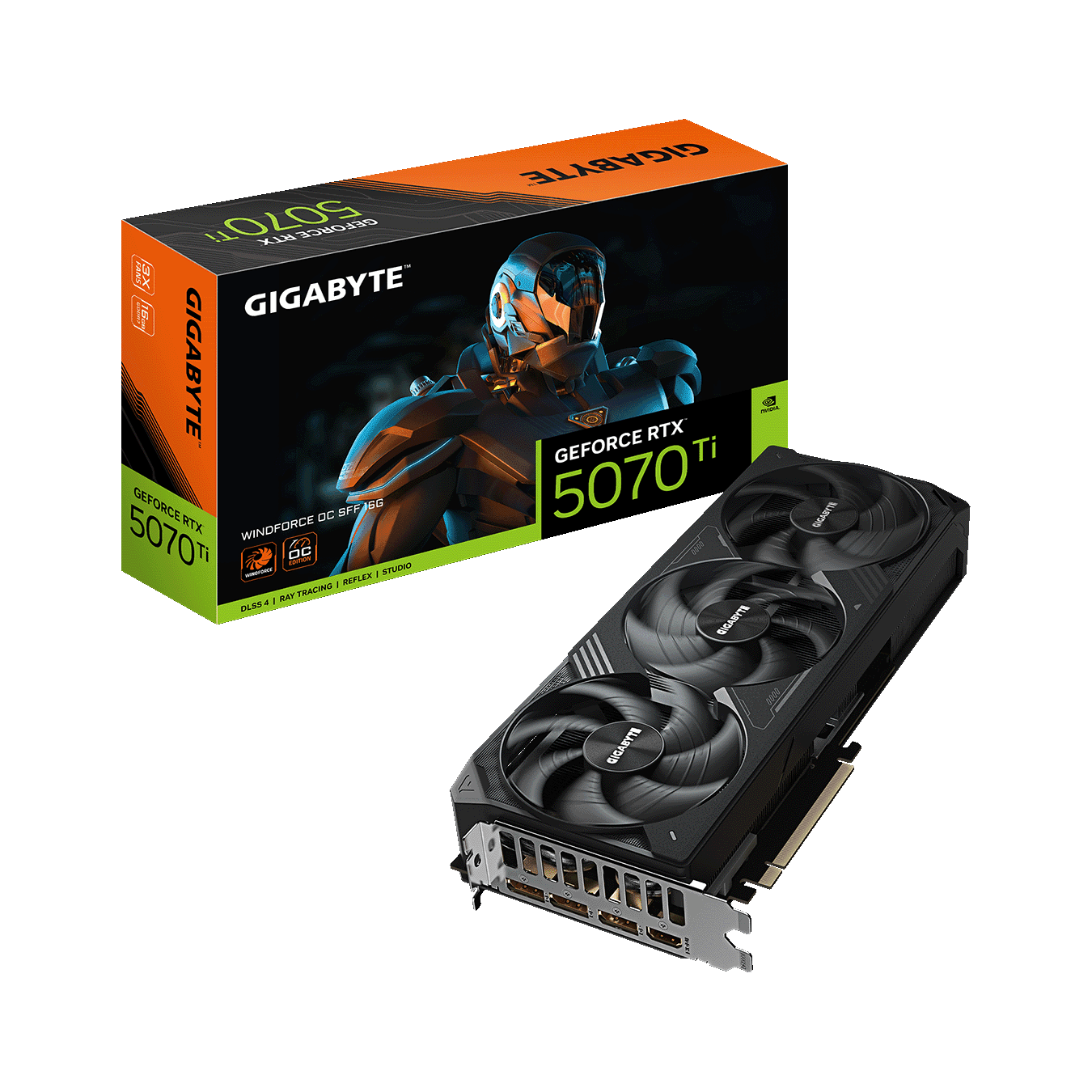 Gigabyte GV-N507TWF3OC- 16GD RTX5070Ti 16Gb VGA