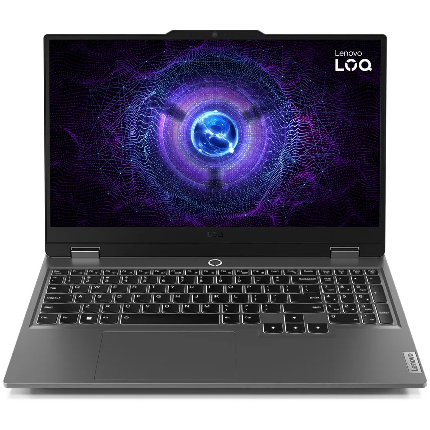 Lenovo LOQ 15IRX9 Gaming 3 (83DV00FMRK) 15.6" Full HD LED IPS 1920 x 1080 350nit 165Hz, i5-13450HX, 16Gb DDR5, 512Gb, VGA RTX3050 6Gb, DOS, Luna Grey