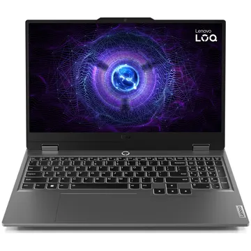 Lenovo LOQ 15IRX9 Gaming 3 (83DV00FMRK) 15.6" Full HD LED IPS 1920 x 1080 350nit 165Hz, i5-13450HX, 16Gb DDR5, 512Gb, VGA RTX3050 6Gb, DOS, Luna Grey
