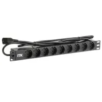 ITK PH22-9D2-P rack mount PDU 9 sockets 1U