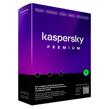 Kaspersky Premium Kaspersky Premium + Customer Support. 5-Device 1 year Base Download Pack