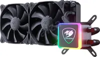 Cougar Aqua 240 LGA 20xx, 1366, 1200, 115xs, 775s, AM5/4, AM3+s...White LED light