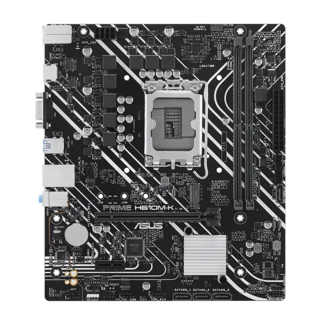 Asus Prime H610M-K iH610 1700s DDR5 ready