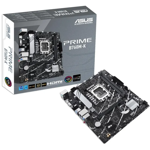 Asus Prime B760M-K iB760 1700s DDR5 ready