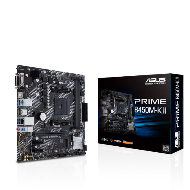 Asus B450M-K II AMD® B450 AM4s Ryzen