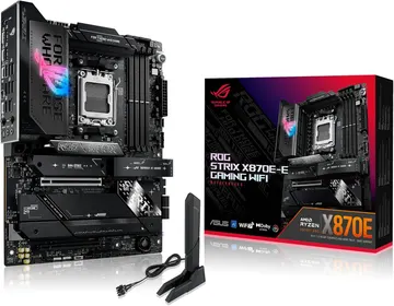 Asus ROG STRIX X870E-E Gaming WiFi AMD X870 AM5s Ryzen 9000/8000/7000 DDR5 ready