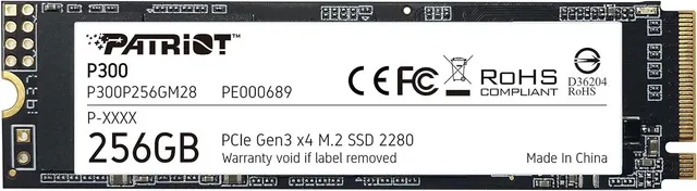 Patriot P300 1TB M.2 NVMe (P300P1TBM28)