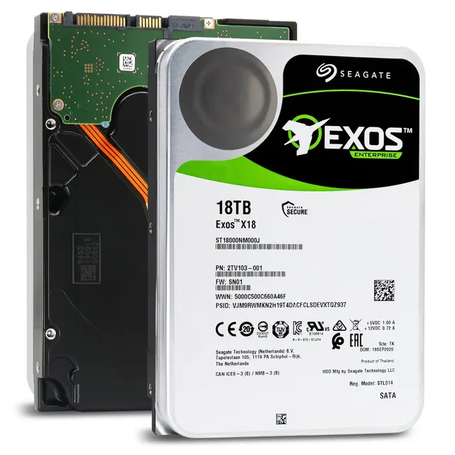 Seagate Exos 18TB (ST18000NM001J)