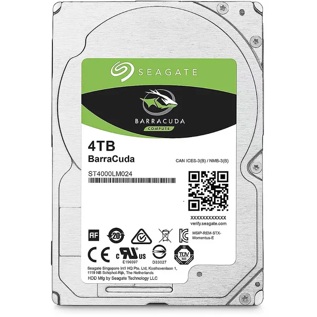 Seagate BarraCuda 4TB (ST4000LM024)