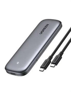 UGreen 15512 Type-C M.2 NVMe Enclosure USB C External case for M.2 NVMe SSD