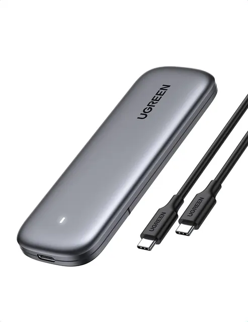 UGreen 15512 Type-C M.2 NVMe Enclosure USB C External case for M.2 NVMe SSD