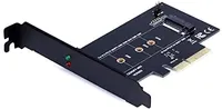 PCI-e 4X NGFF Expantion CardPCI-e 4X M.2 NVMe Adapter