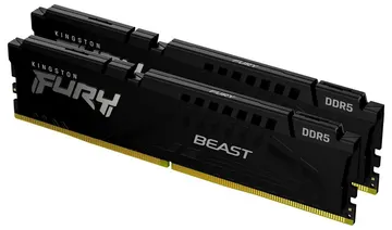 Kingston Fury Beast 32Gb KIT(KF556C36BBK2-32) DDR5 32Gb(2x16Gb) 5600 MT/s