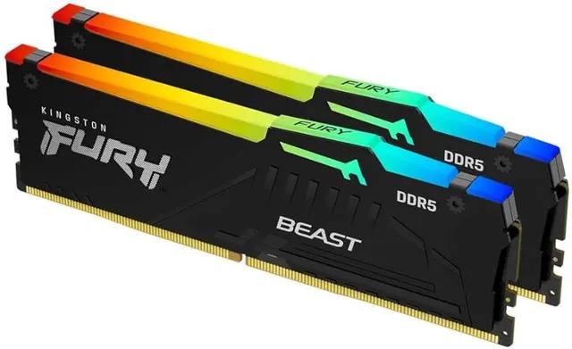Kingston Fury Beast 64Gb KIT(KF564C32BBEAK2-64) DDR5 64Gb(2x32Gb) 6400 MT/s