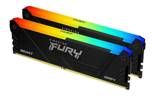 Kingston Fury Beast 64Gb KIT(KF436C18BBAK2/64) DDR4 64Gb (2x32Gb) 3600 MT/s