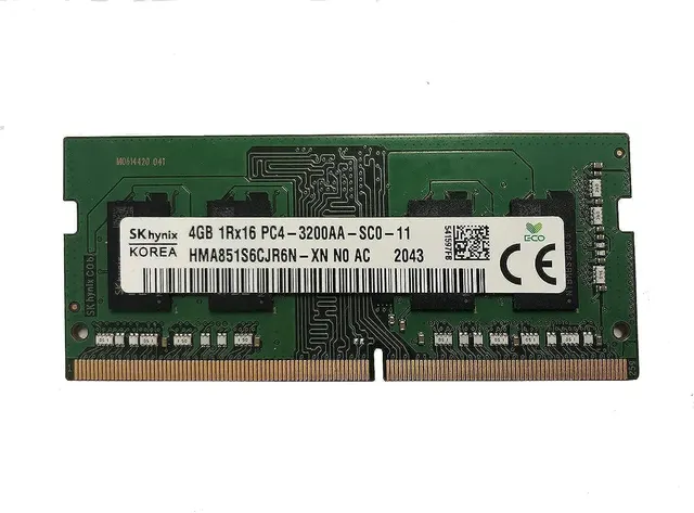 So-Dimm 4Gb DDR4 (4Gb So-Dimm DDR4) DDR4 4Gb 3200 MT/s 260pin