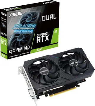 Asus Dual RTX3050 8Gb 8Gb GDDR6 128bit