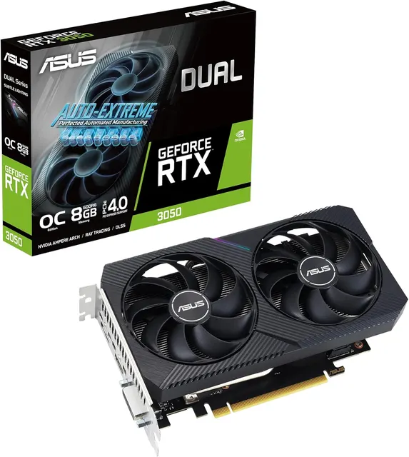 Asus Dual RTX3050 8Gb 8Gb GDDR6 128bit