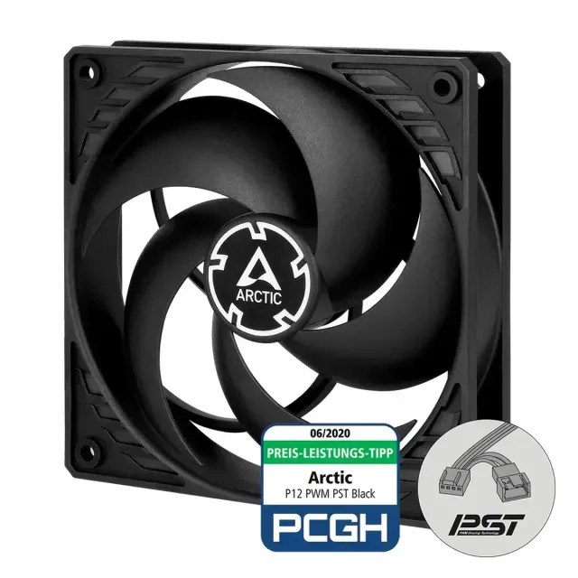 Fan case Arctic Cooling P12 Slim PWM PST 5" (12cm) Slim PWM PST
