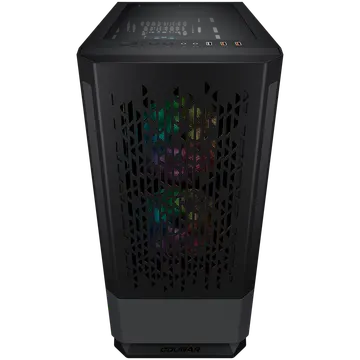 Cougar MX430 Air RGB Black ARGB MID Tower w/o PSU ATX Mid Tower Gaming Case