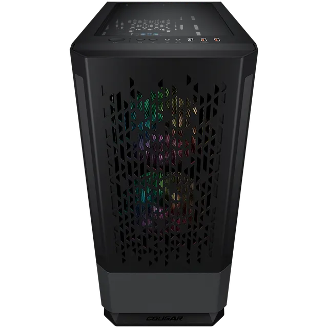 Cougar MX430 Air RGB Black ARGB MID Tower w/o PSU ATX Mid Tower Gaming Case