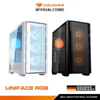 Cougar Uniface White ATX Computer Case (Համակարգչի իրան)