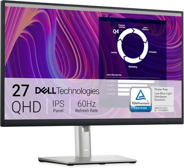 Dell P2723D WLED IPS monitor, 27" 8/5ms WQHD