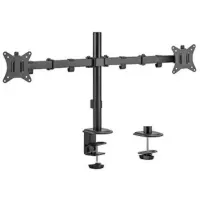 Gembird MA-D2-01 Two Monitor VESA Arm stand for 1-2 monitors